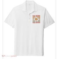 Groovy 4th Grade Back To School First Day Of Fourth Grade Sport-Tek Posi-UV Pro Polo thumb 0