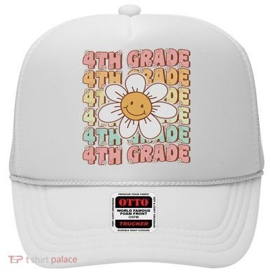 Groovy 4th Grade Back To School First Day Of Fourth Grade Hat