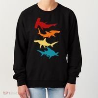 Great 4 Hammerhead Sharks Gift For Divers Women's Sweatshirt thumb 0