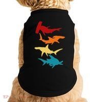 Great 4 Hammerhead Sharks Gift For Divers Doggie Tank thumb 0