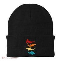 Great 4 Hammerhead Sharks Gift For Divers Beanie thumb 0