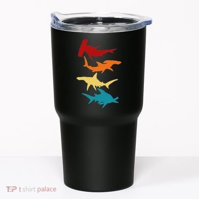 Great 4 Hammerhead Sharks Gift For Divers Tumbler