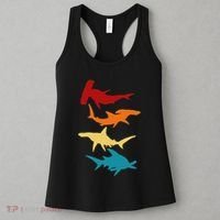 Great 4 Hammerhead Sharks Gift For Divers Women's Tank Top thumb 3