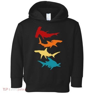 Great 4 Hammerhead Sharks Gift For Divers Toddler Hoodie