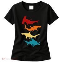 Great 4 Hammerhead Sharks Gift For Divers Women's T-Shirt thumb 0