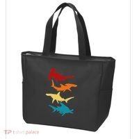 Great 4 Hammerhead Sharks Gift For Divers Tote Bag thumb 3