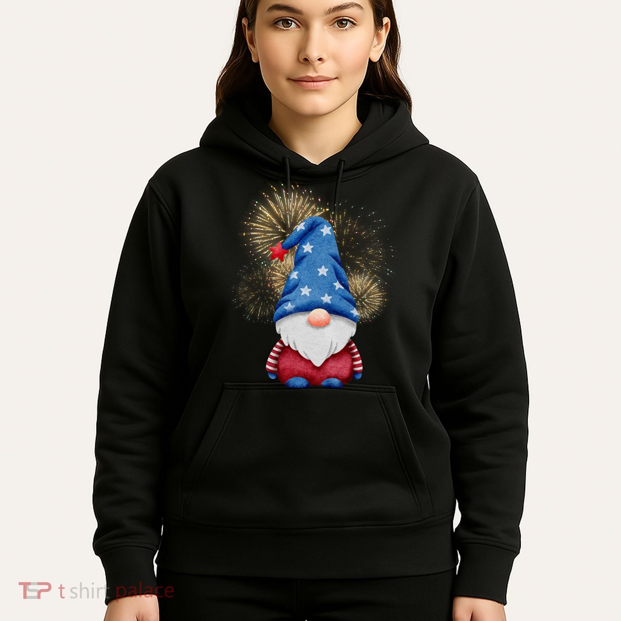 Gnome 4th Of July Firework Hoodie