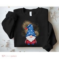 Gnome 4th Of July Firework Sweatshirt thumb 2