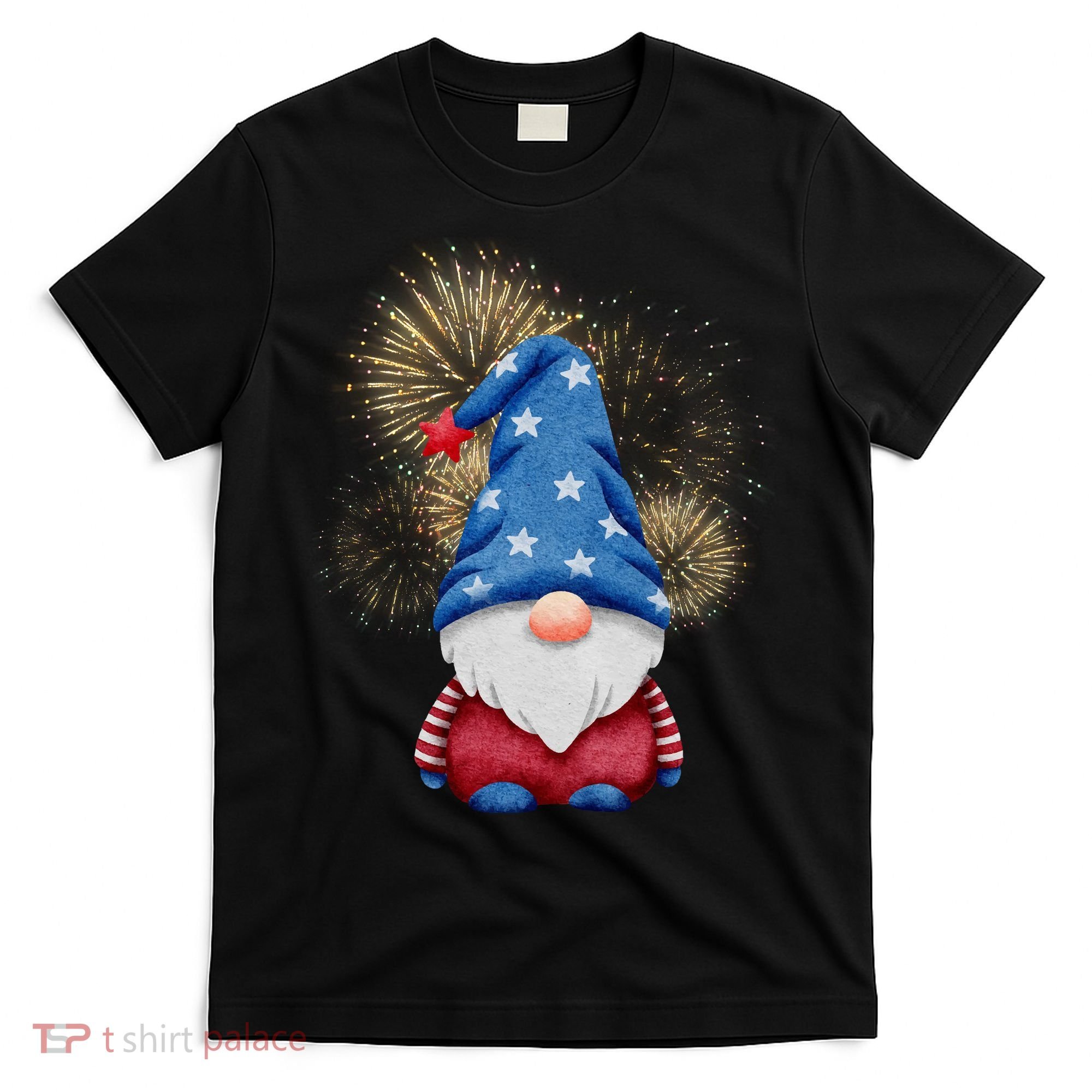 Gnome 4th Of July Firework T-Shirt