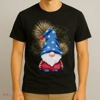 Gnome 4th Of July Firework T-Shirt thumb 3