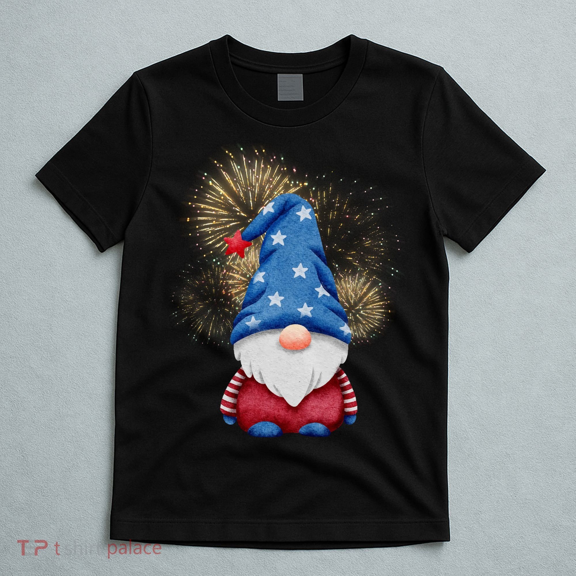 Gnome 4th Of July Firework T-Shirt