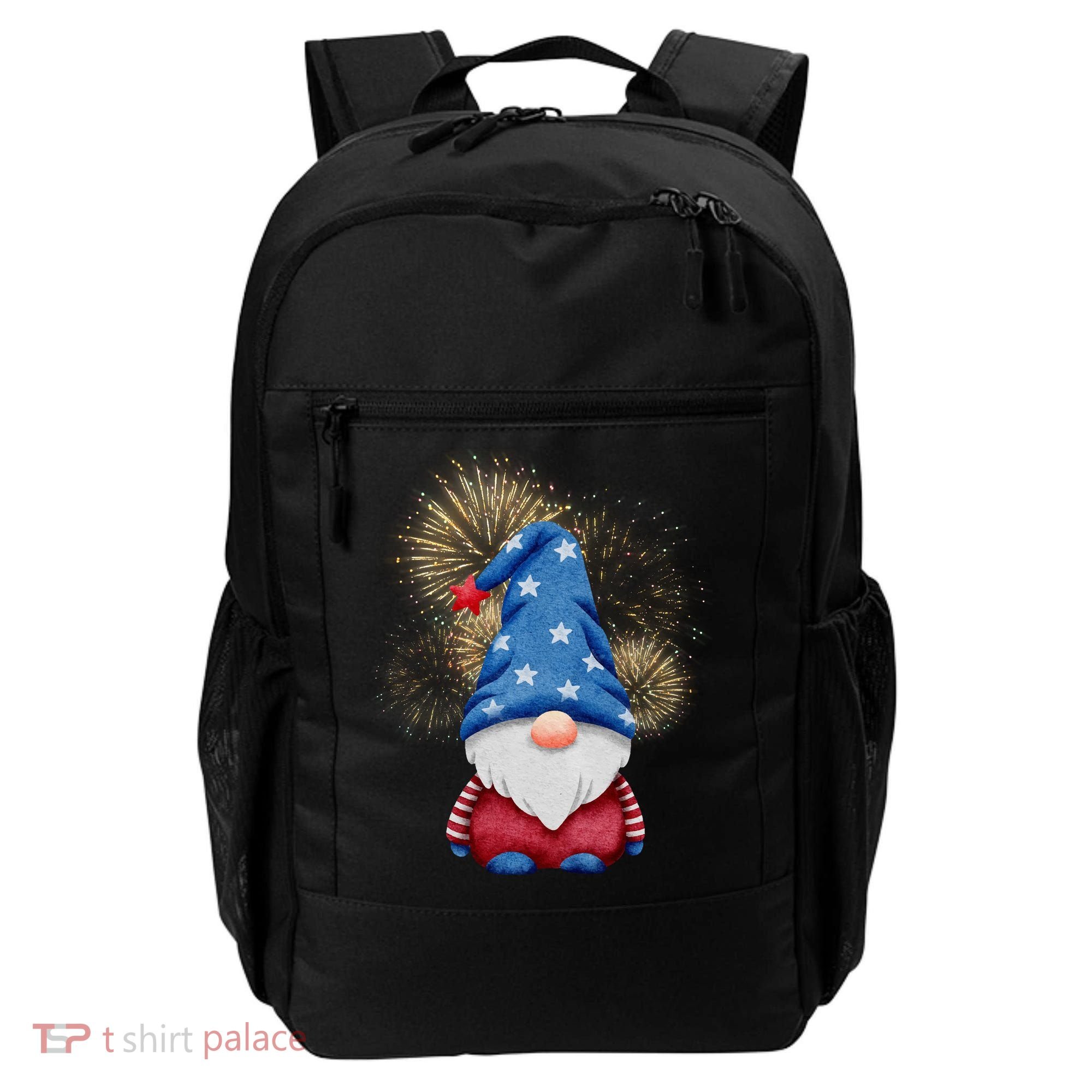 Gnome 4th Of July Firework Backpack