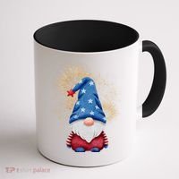 Gnome 4th Of July Firework Coffee Mug thumb 1