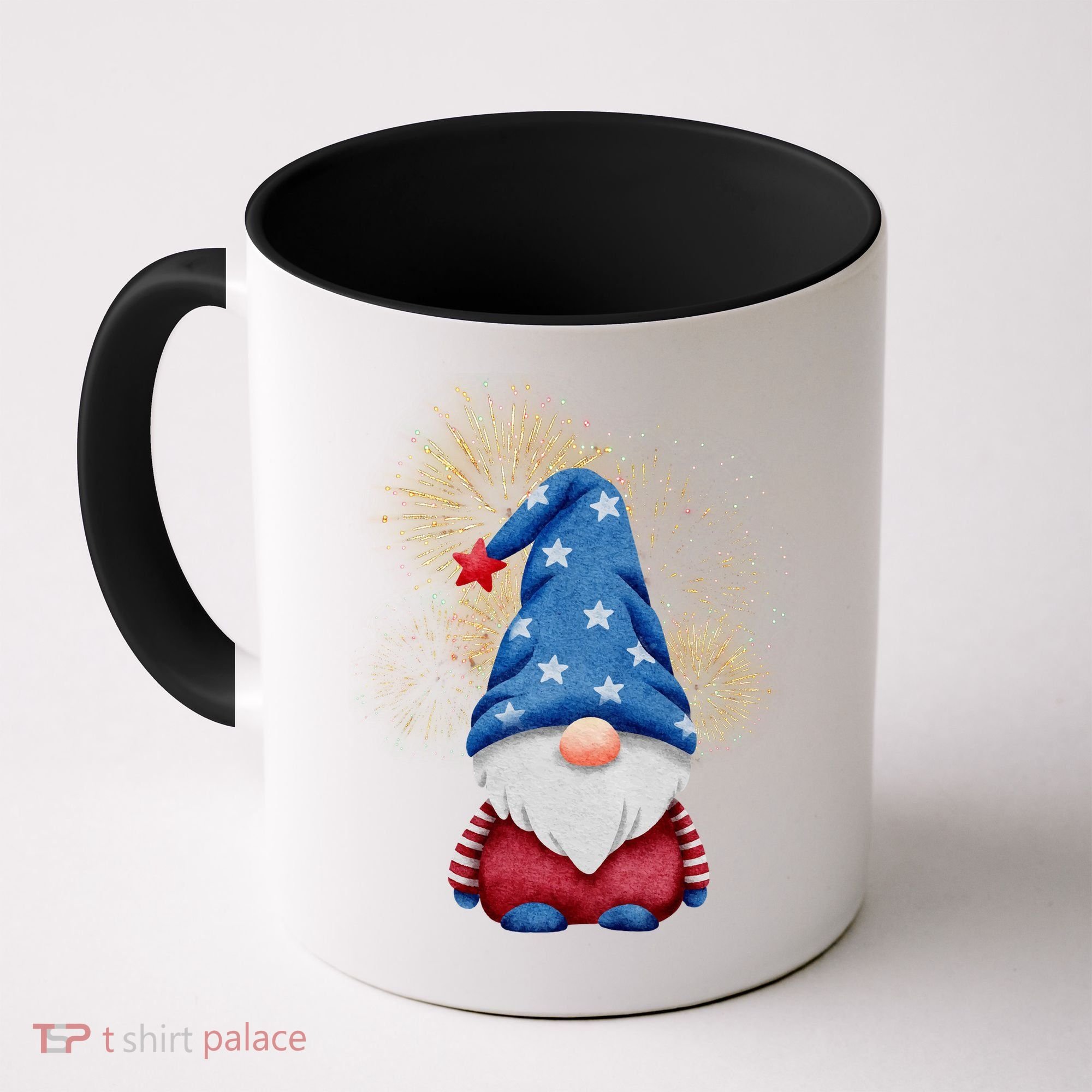 Gnome 4th Of July Firework Coffee Mug