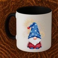 Gnome 4th Of July Firework Coffee Mug thumb 2