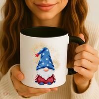 Gnome 4th Of July Firework Coffee Mug thumb 3