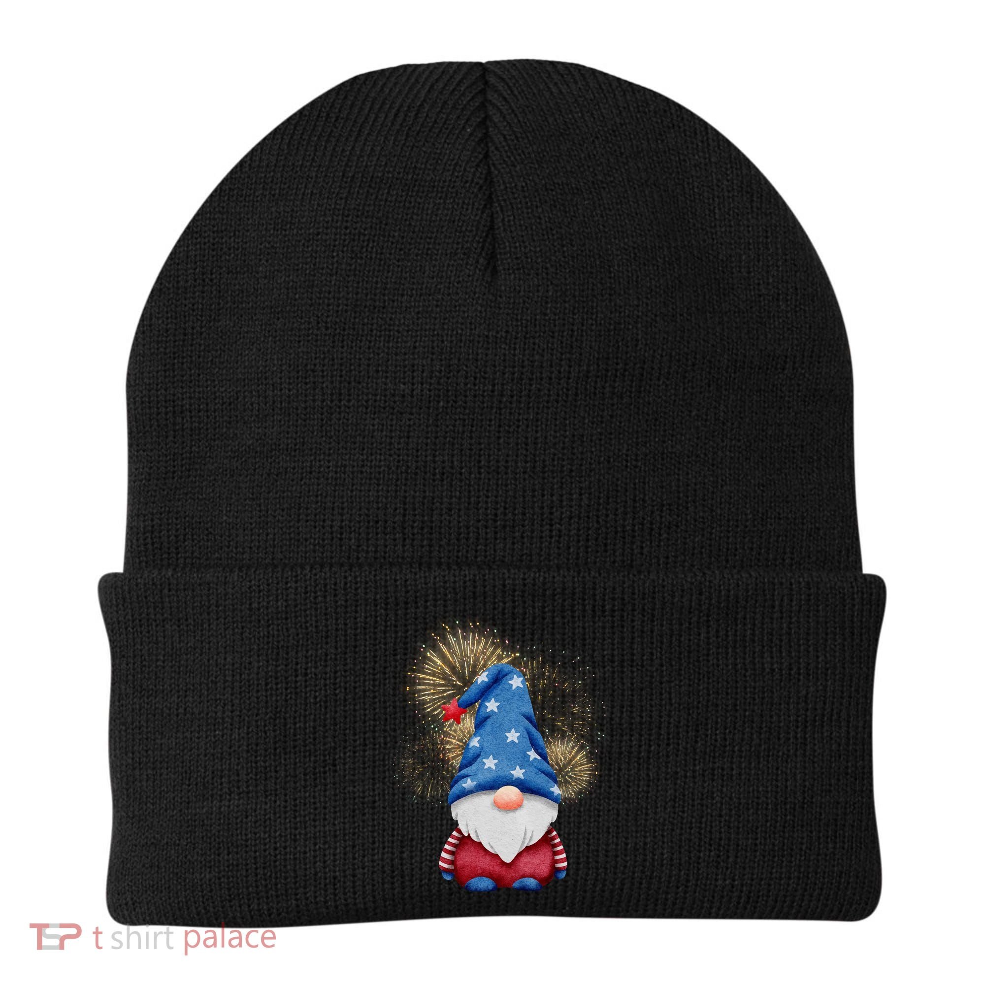 Gnome 4th Of July Firework Beanie