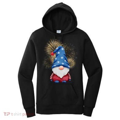 Gnome 4th Of July Firework Women's Hoodie