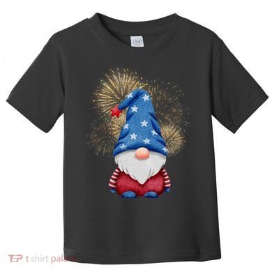 Gnome 4th Of July Firework Toddler T-Shirt