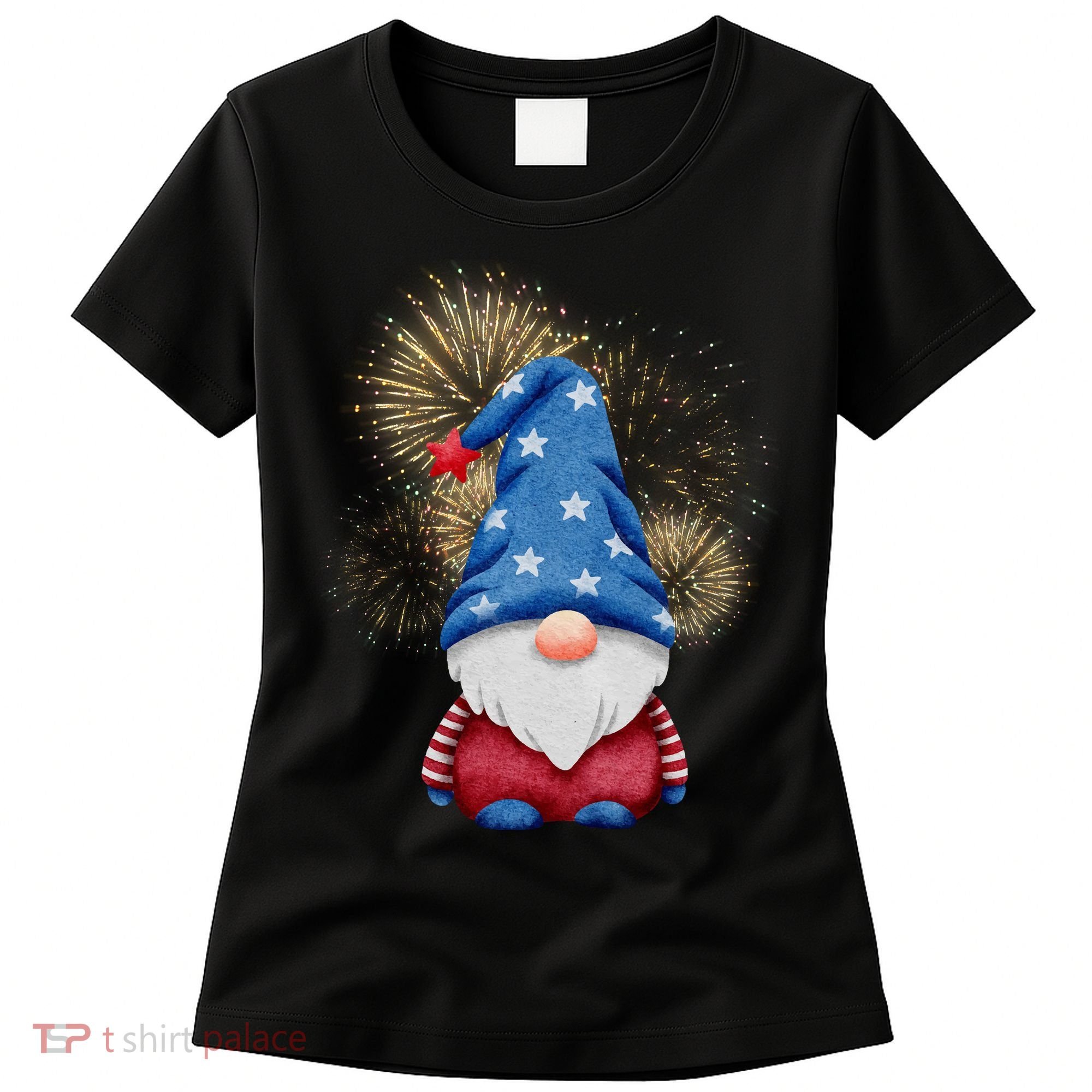 Gnome 4th Of July Firework Women's T-Shirt