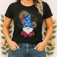 Gnome 4th Of July Firework Women's T-Shirt thumb 2