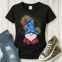 Gnome 4th Of July Firework Women's T-Shirt thumb 3