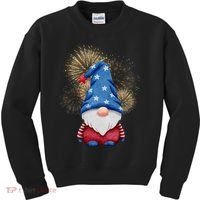 Gnome 4th Of July Firework Kids Sweatshirt thumb 0