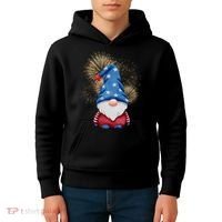 Gnome 4th Of July Firework Kids Hoodie thumb 4