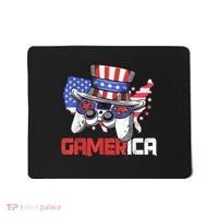 Gamer 4th Of July Boy Men Controller USA Flag Mousepad thumb 0