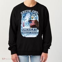 Greenland 51st America's Coolest State Women's Sweatshirt thumb 0