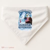 Greenland 51st America's Coolest State USA-Made Doggie Bandana thumb 0