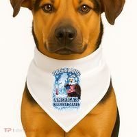 Greenland 51st America's Coolest State USA-Made Doggie Bandana thumb 1