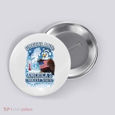 Greenland 51st America's Coolest State Button