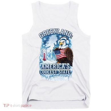 Greenland 51st America's Coolest State Tank Top