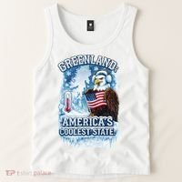 Greenland 51st America's Coolest State Tank Top thumb 2