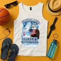 Greenland 51st America's Coolest State Tank Top thumb 4