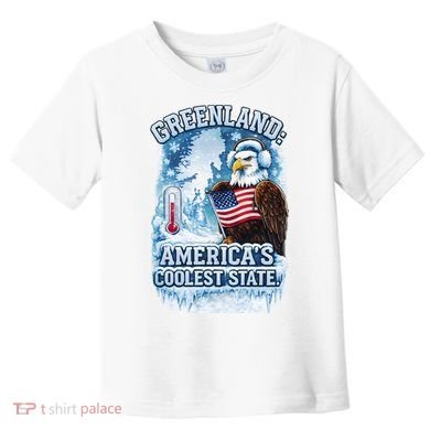 Greenland 51st America's Coolest State Toddler T-Shirt