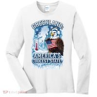 Greenland 51st America's Coolest State Women's Long Sleeve Shirt thumb 0