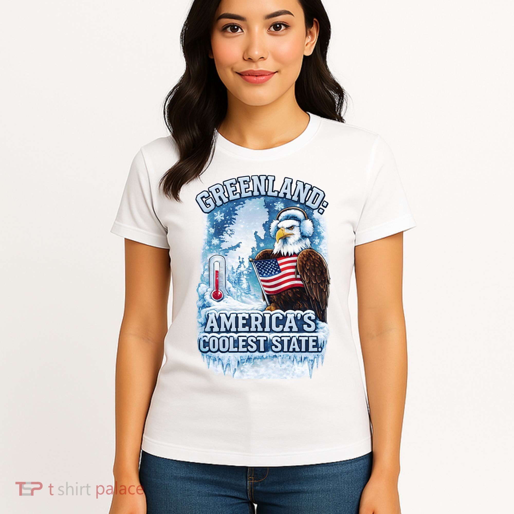 Greenland 51st America's Coolest State Women's T-Shirt