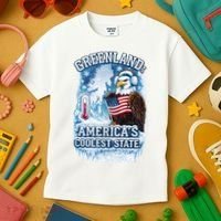 Greenland 51st America's Coolest State Kids T-Shirt thumb 3