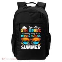 Goodbye 5th Grade Graduation To Middle School Hello Summer Backpack thumb 0