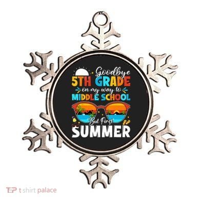 Goodbye 5th Grade Graduation To Middle School Hello Summer Ornament