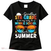 Goodbye 5th Grade Graduation To Middle School Hello Summer Women's T-Shirt thumb 0