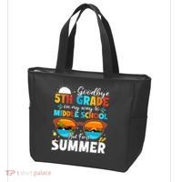 Goodbye 5th Grade Graduation To Middle School Hello Summer Tote Bag thumb 3