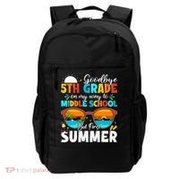 Goodbye 5th Grade Graduation To Middle School Hello Summer Backpack thumb 0
