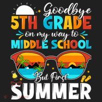Goodbye 5th Grade Graduation To Middle School Hello Summer Tumbler thumb 3