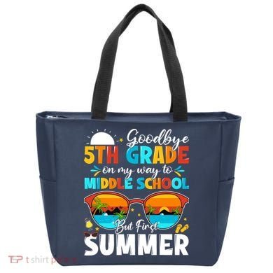 Goodbye 5th Grade Graduation To Middle School Hello Summer Tote Bag