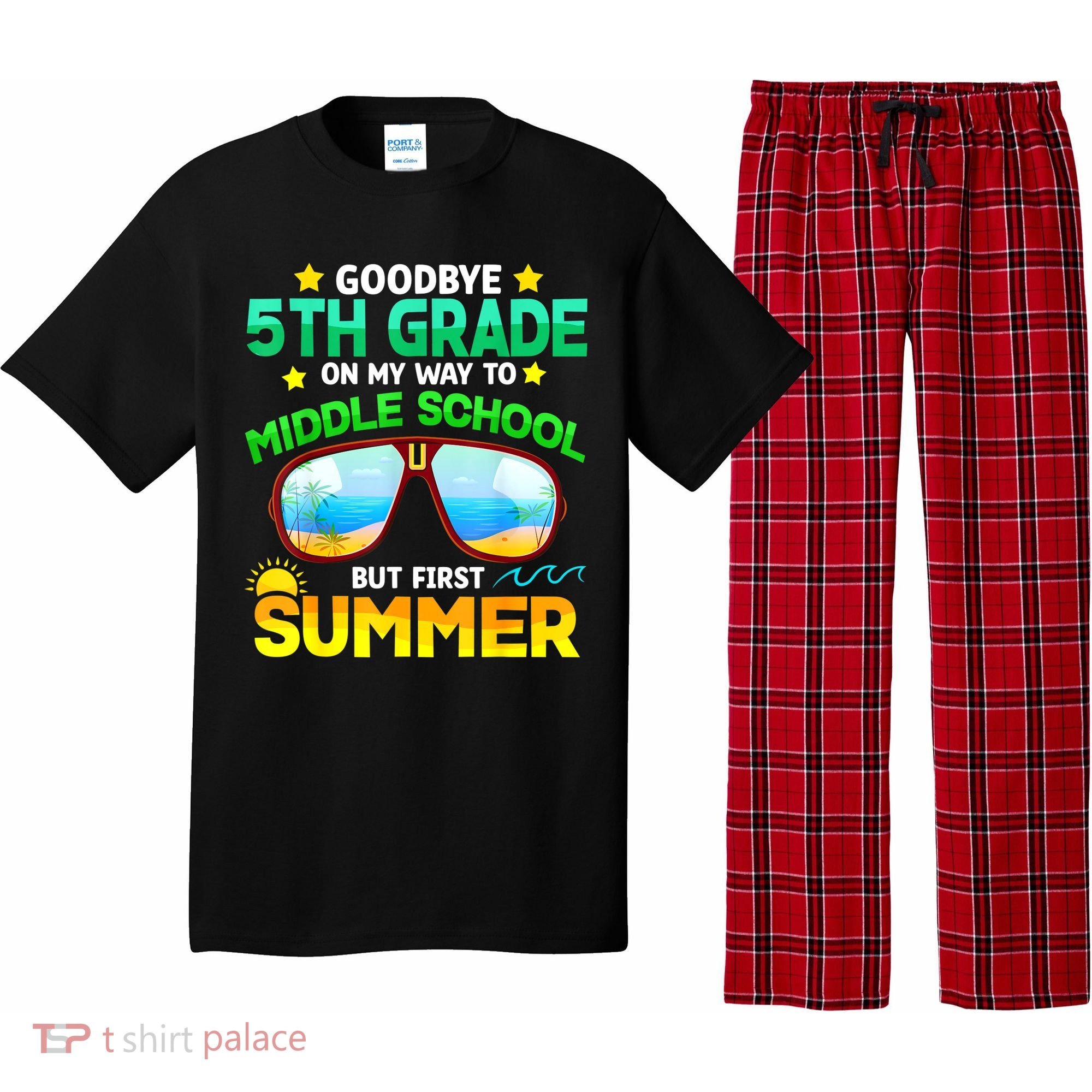 Goodbye 5th Grade Graduation To 6th Grade Hello Summer Pajama Set