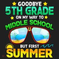 Goodbye 5th Grade Graduation To 6th Grade Hello Summer Tumbler thumb 3