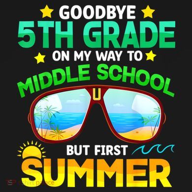 Goodbye 5th Grade Graduation To 6th Grade Hello Summer Ornament